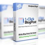 1 click blog post